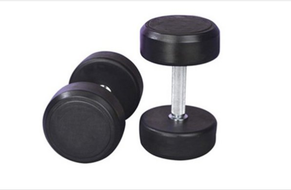 NF-D008 Fixed Black PU Dumbbell