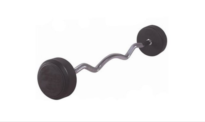 NF-G11 Fixed Curl PU Barbell